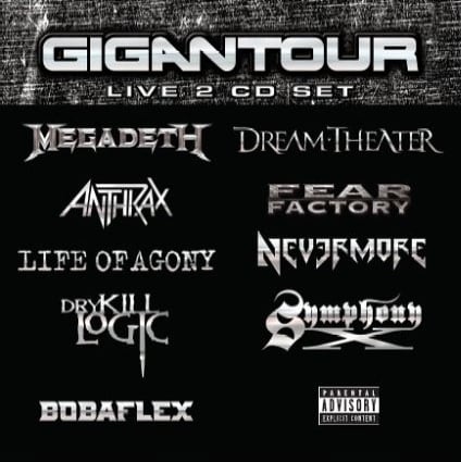 Gigantour - Live 2CD Set