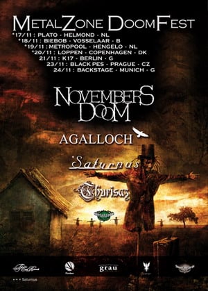 NOVEMBERS DOOM, AGALLOCH Y SATURNUS: EXCLUSIVA