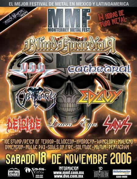 A PUNTO EL MONTERREY METAL FEST