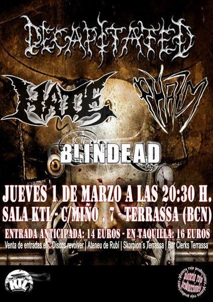 FESTIVAL DEATHMETALERO EN TERRASSA