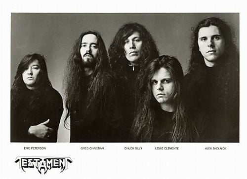 TESTAMENT TRABAJANDO EN NUEVO MATERIAL