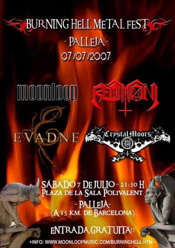 DATOS DEL BURNING METAL FEST