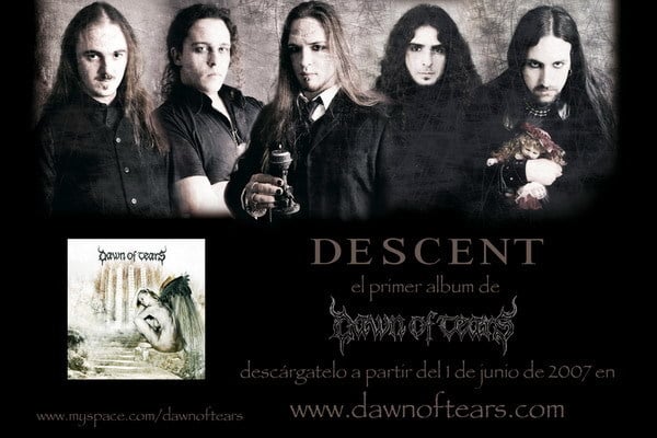 DISCO COMPLETO DE DAWN OF TEARS PARA DESCARGAR