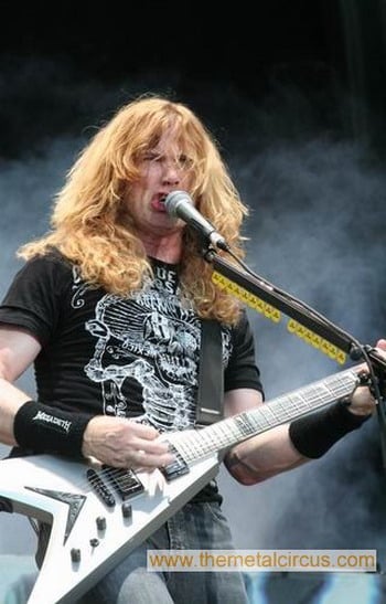 MEGADETH “EN BUENA FORMA”, SEGUN MUSTAINE