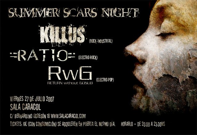 SUMMER SCARS NIGHT EN MADRID