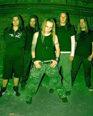 CHILDREN OF BODOM ENTRAN AL ESTUDIO