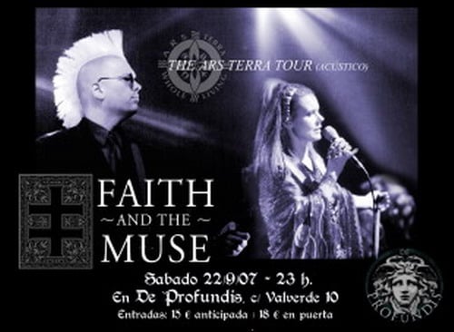 FAITH AND THE MUSE EN MADRID ESTE FIN DE SEMANA