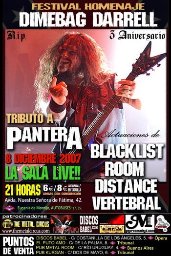 FESTIVAL HOMENAJE A DIMEBAG DARREL