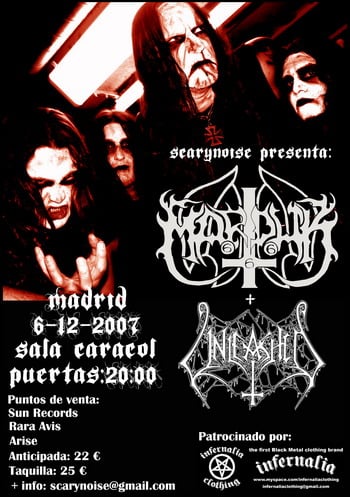 CONCIERTOS DE SCARY NOISE