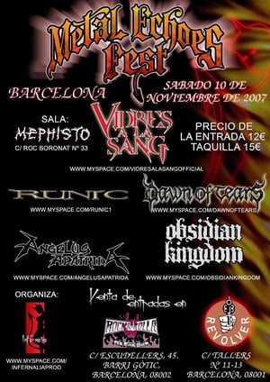 METAL ECHOES FEST EN BARCELONA