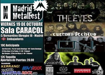 CANCELADO EL MADRID METAL FEST II