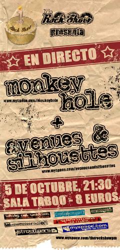 AVENUES & SILHOUETTES Y MONKEY HOLE EN MADRID