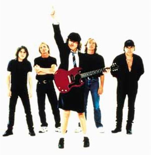 AC/DC EN EL NÚMERO 1 EN ESPAÑA