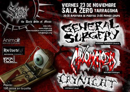 GENERAL SURGERY ESTE VIERNES EN TARRAGONA