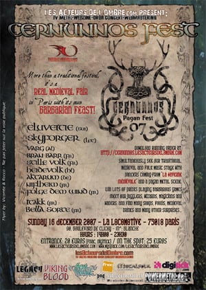 CERRADO EL CARTEL DEL CERNUNNOS PAGAN BLACK FESTIVAL