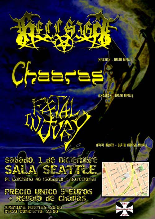 NOCHE DE DEATH METAL EN SABADELL