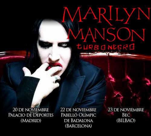 MAÑANA ARRANCA LA GIRA DE MAIRLYN MANSON EN ESPAÑA