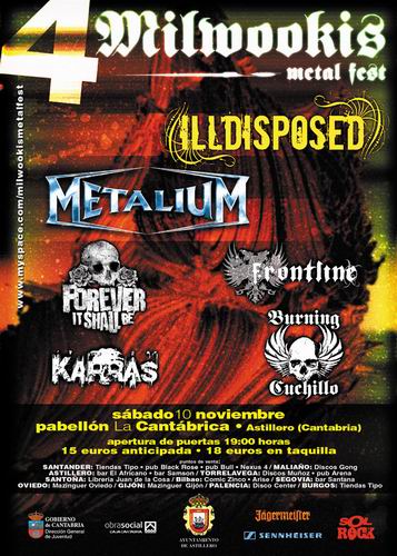 MAÑANA SE CELEBRA EL MILWOOKIS METAL FEST