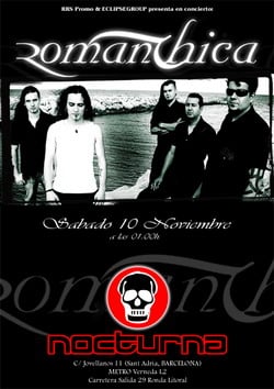 ROMANTHICA EN CONCIERTO ESTE SÁBADO