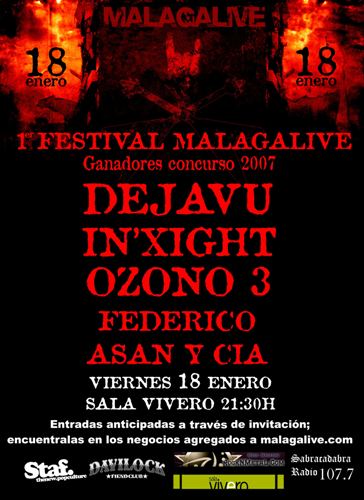 PRIMER FESTIVAL MALAGA-LIVE