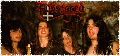 POSSESSED TOCARAN EN MEXICO EN MARZO