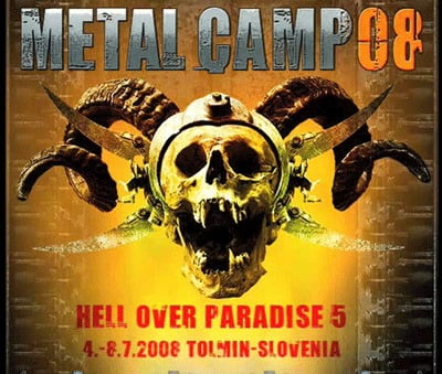 ORDEN DE ACTUACIONES EN EL METALCAMP DE SLOVENIA