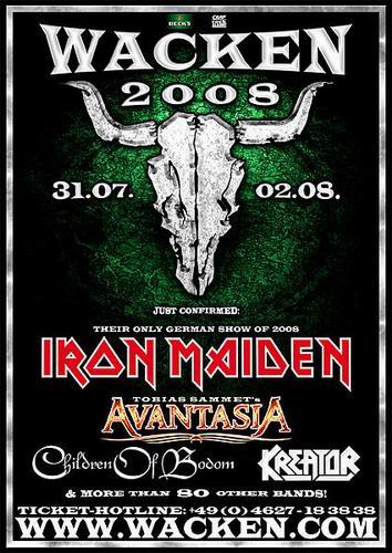 60.000 TICKETS VENDIDOS PARA EL WACKEN 2008