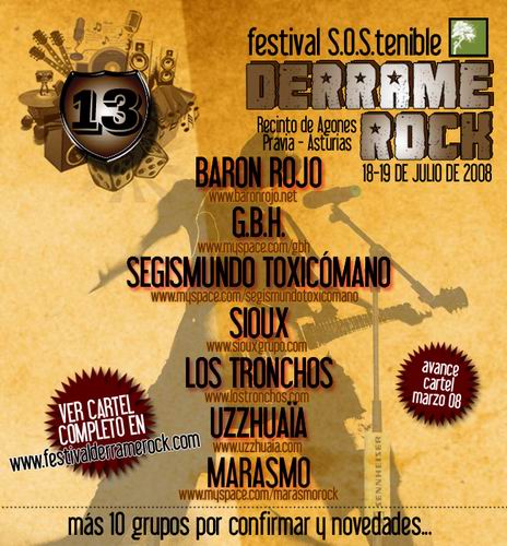 MÁS CONFIRMACIONES EN EL DERRAME ROCK