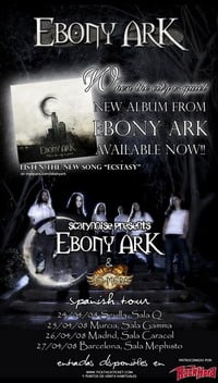 EBONY ARK DE GIRA: CONSIGUE TU ENTRADA Y CAMISETA POR 20€