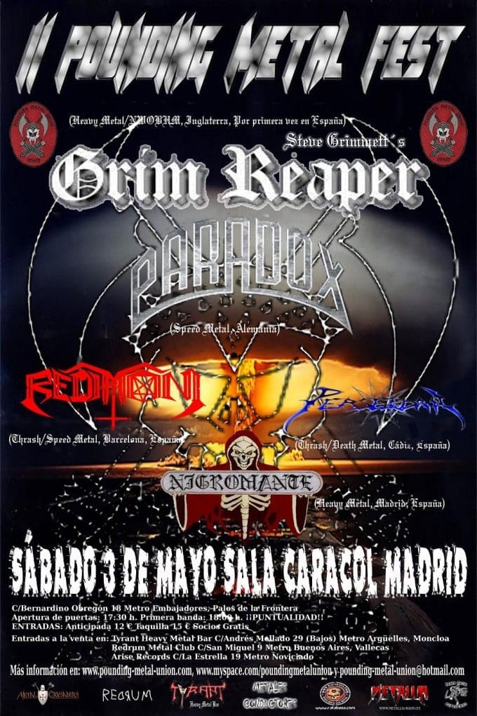 II POUNDING METAL FEST ESTE SÁBADO