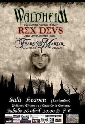 WALDHEIM, REX DEVS Y TEARS OF MARTYR EN SANTANDER