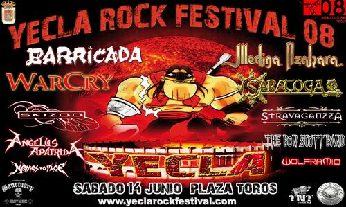 FESTIVAL YECLA ROCK EN MARCHA