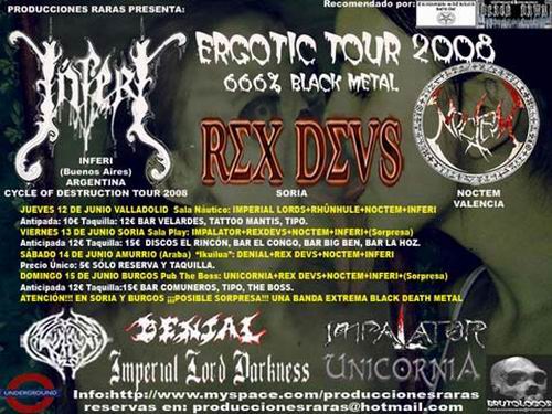 REX DEVS EN EL ERGOTIC TOUR