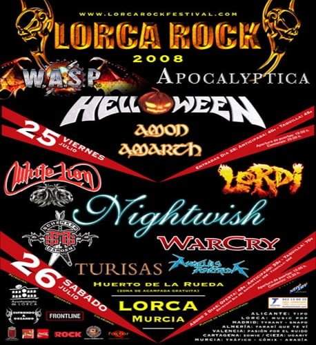 HOY ARRANCA EL LORCA ROCK