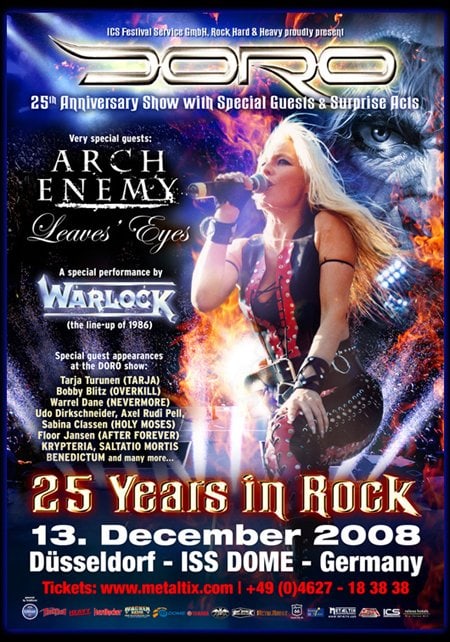 INVITADOS PARA EL 25 ANIVERSARIO DE DORO