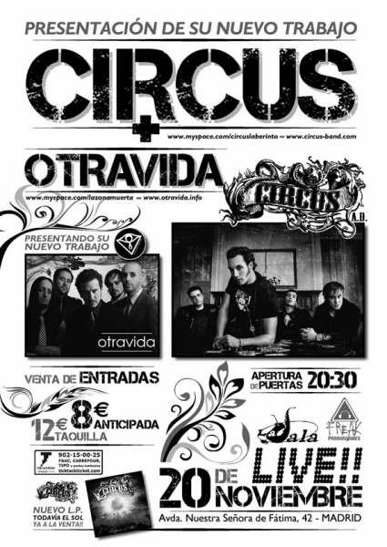 PRESENTACIÓN DE CIRCUS EN MADRID