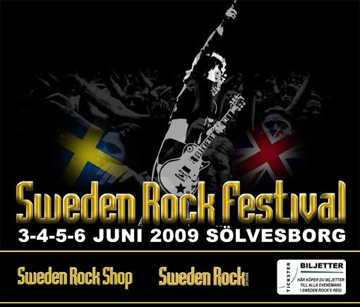 PRIMERAS BANDAS CONFIRMADAS PARA EL SWEDEN ROCK