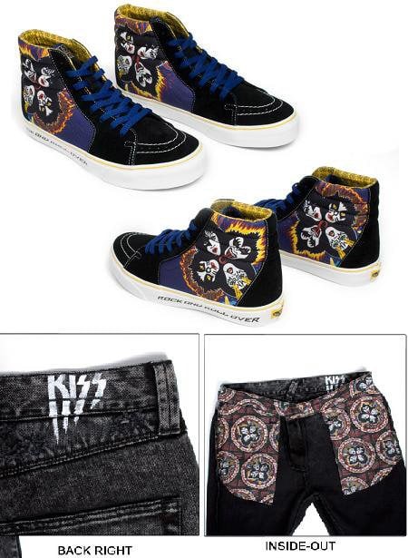 NUEVAS VANS Y PANTALONES DE KISS