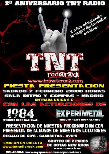 2º ANIVERSARIO DE TNT RADIO ROCK