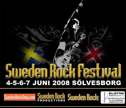 NUEVAS BANDAS AL CARTEL DEL SWEDEN ROCK FESTIVAL