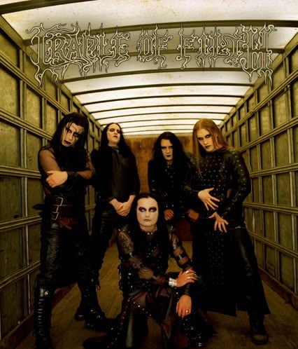 CRADLE OF FILTH Y MOONSPELL DE GIRA POR ESPAÑA