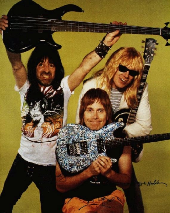 SPINAL TAP GRABANDO!!!