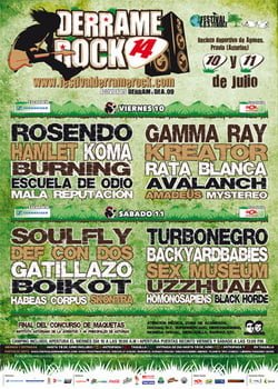 PRESENTACIÓN DEL CARTEL COMPLETO DEL DERRAME ROCK 14