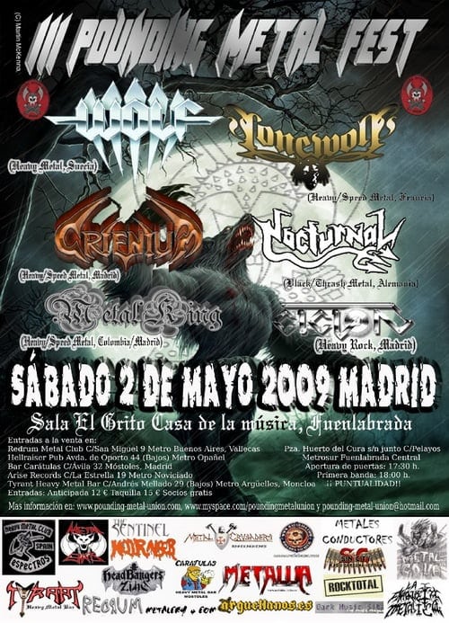 NUEVA EDICIÓN DEL POUNDING METAL FEST