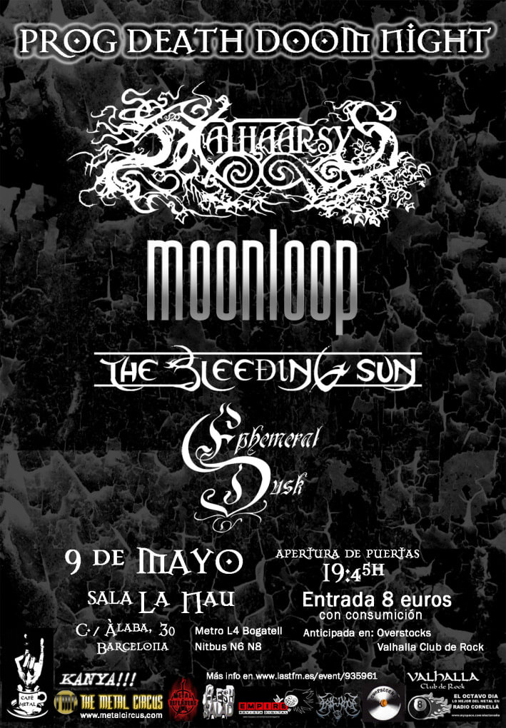 MOONLOOP EN EL PROG DEATH DOOM NIGHT