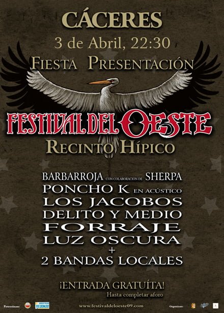 FIESTA PRESENTACIÓN DEL FESTIVAL DEL OESTE