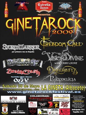 TODO A PUNTO PARA LA PRÓXIMA EDICIÓN DEL GINETAROCK 2009