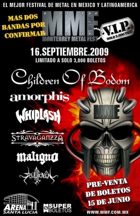 DOS NUEVAS CONFIRMACIONES PARA EL MONTERREY METAL FEST IV