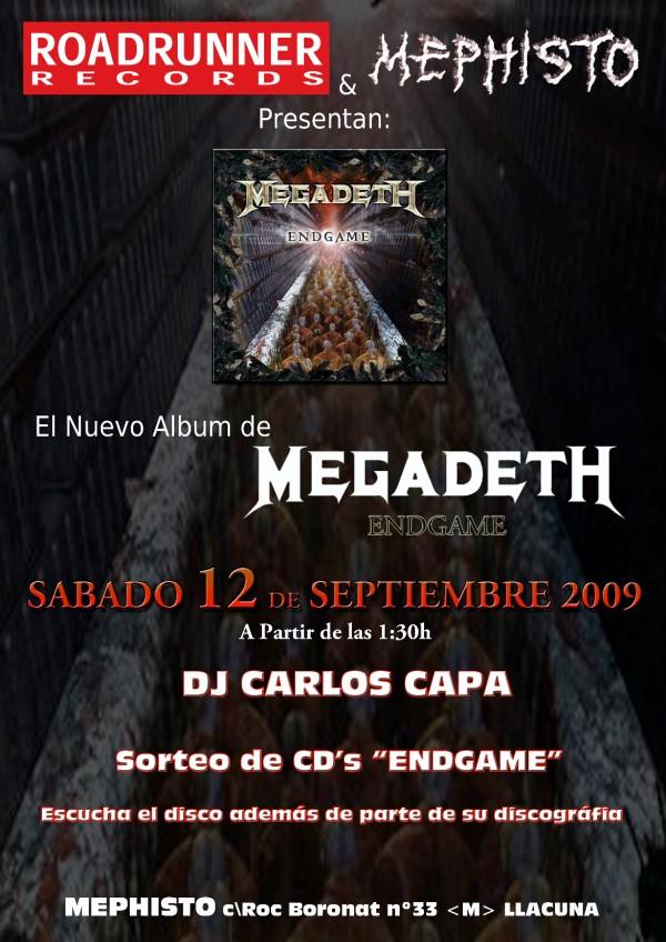 FIESTA MEGADETH EN BARCELONA