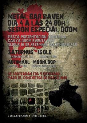 FIESTAS DE PRESENTACION DEL MADRID IS THE DARK FEST Y KANYA!!! – ULTIMOS TICKETS A LA VENTA